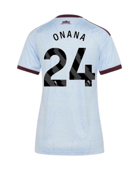 Aston Villa Amadou Onana #24 Maglia Gara Terza Repliche 2026-27 Donna Maniche Corte Aston Villa Amadou Onana #24 Maglia Gara Terza Repliche 2026-27 Donna Maniche Corte